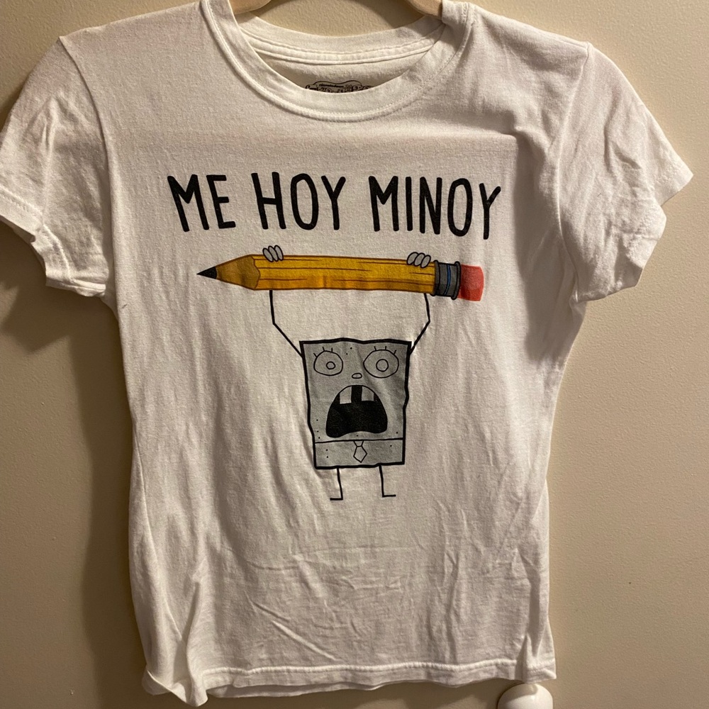 Ladies small Sponge bob tee.